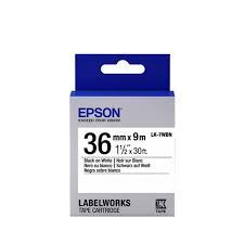 Epson Label Tape LK-7WBN (36mm)