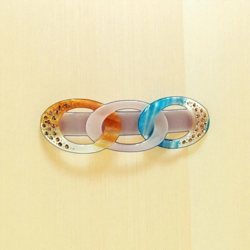 Stylish Acrylic French Barrette Clip