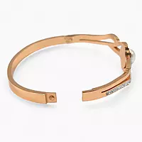 Elegant Intertwining Bangle Bracelet
