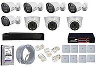 IP 8 CAMERA 4 MP SET