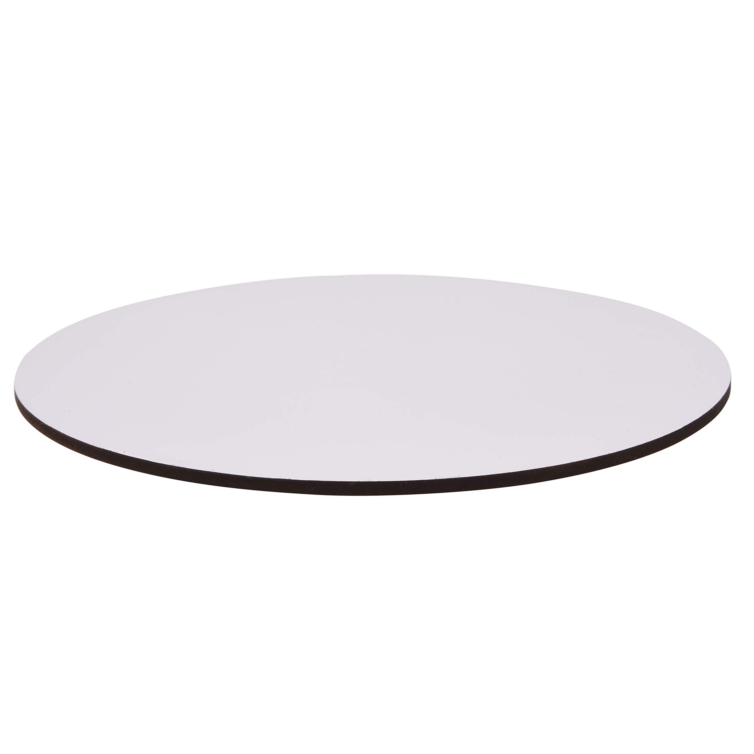 8 Inch Round Mdf Cake Base White