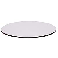 12 Inch Round Mdf Cake Base White and Black