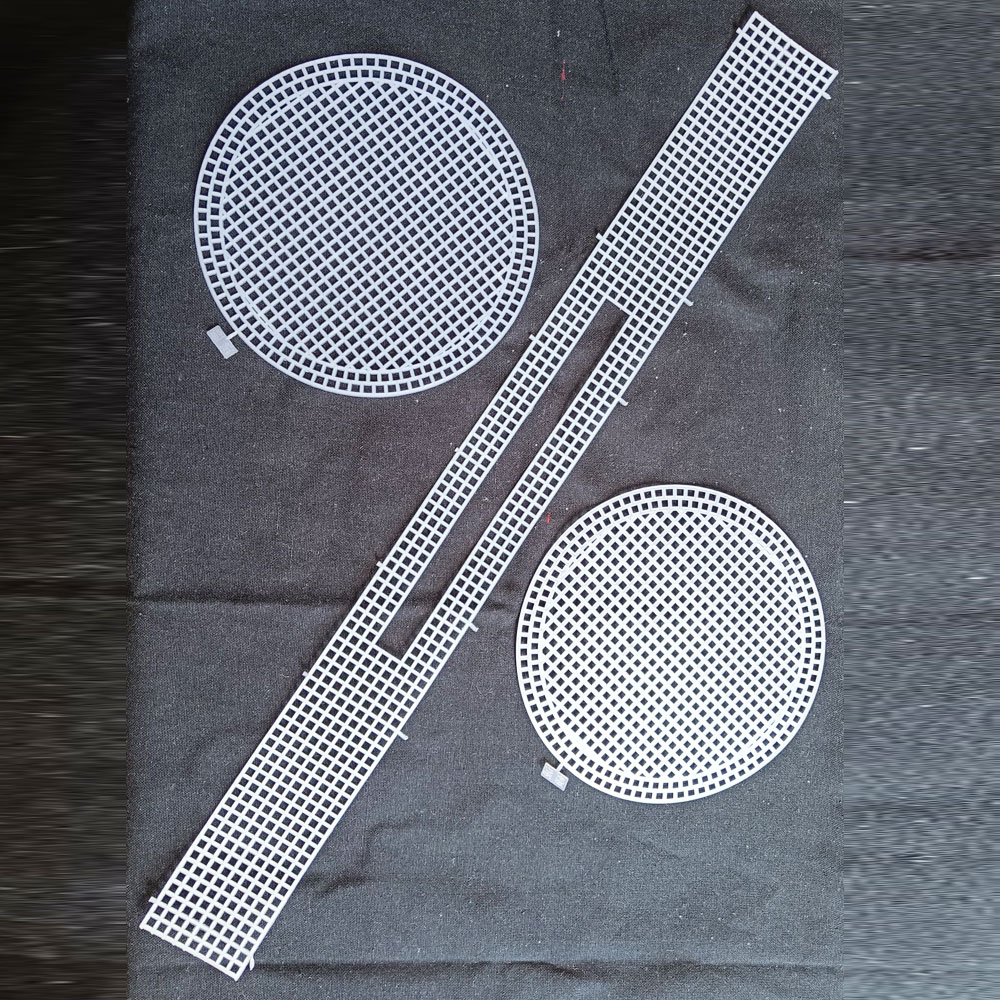 Plastic Canvas Sheet White- shapes Plastic Canvas Sheet White- shapes