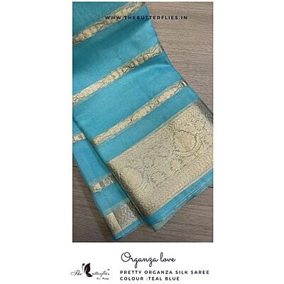 ORGANZA SILK SAREE ISHSORZ22022