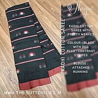 Khadi Cotton Sarees JSHSKHS22487 Khadi Cotton Sarees JSHSKHS22487