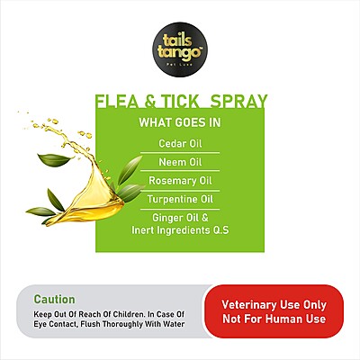 Anti Tick Flea Spray-Natural
