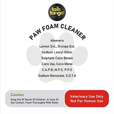 Paw Foam Cleaner Aloevera and Lemon 150 ML