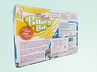 My First Pottery Set - Creative DIY Craft Kit for Kids Aged 6+