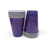 450ml -Set of 30 Purple Pong Glasses | Beer Pong | Drinking Glass for New Year Bachelor Retirement Wedding Adults Parties & Games | Party Supplies | Reusable