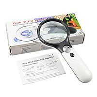 MG8 - 3 LED, 3X / 45X Handheld Magnifier