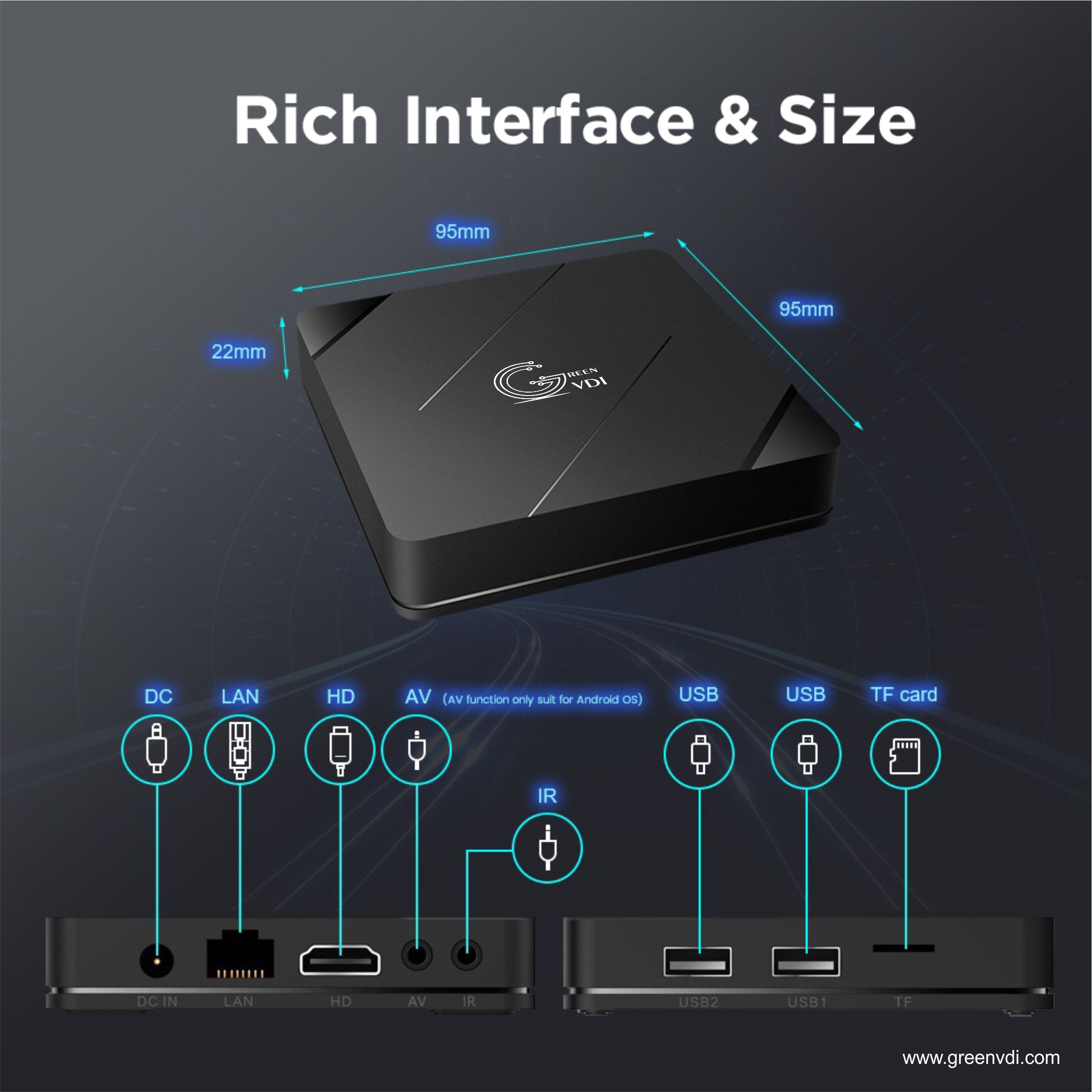 GVDI 800 Embedded Thin Client