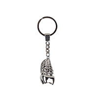 iDENTical Tooth Shape Silver Keychain YK-068S – Dental Gift