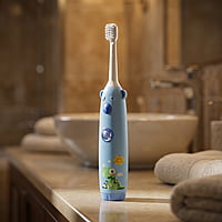 MyOra Dinobrush Battery Operated Electric Toothbrush for Kids – Blue
