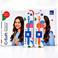 MyOra C-Soft Orthodontic Toothbrush for Braces – Pack of 12