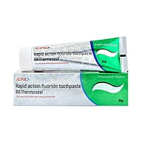 ICPA RA Thermoseal Rapid Action Fluoride Toothpaste 50gm Pack of 12