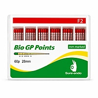 Sure Endo Gutta Percha Length Marked 6% – Pack of 60