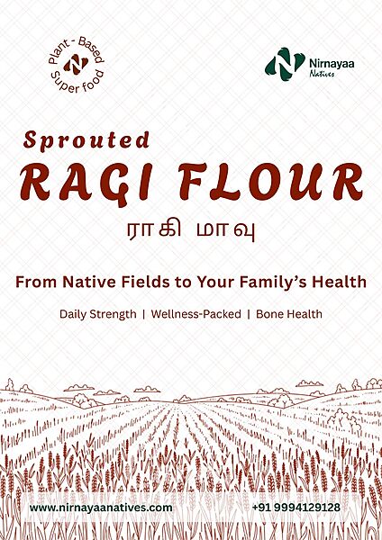 Sprouted Ragi Flour