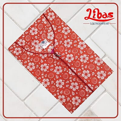 Orang Bizi Lizi Nighty With Floral Print All Over From Libas Loungewear - AL1035