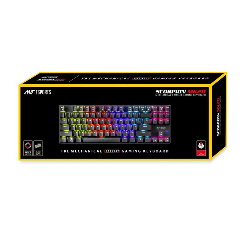 ANT ESPORTS SCORPION MK20 WIRED MECHANICAL KEYBOARD