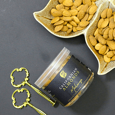 Nuts in a Jar Maharaja Californian Almonds 250 Grams