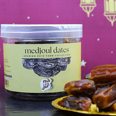 Nuts In a Jar Arabian Medjoul Dates 250 Grams Nuts In a Jar Arabian Medjoul Dates 250 Grams