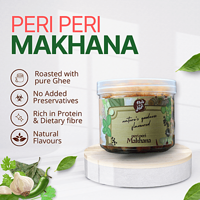 Gourmet Peri Peri Crunchy Makhana 50 Grams Gourmet Peri Peri Crunchy Makhana 50 Grams