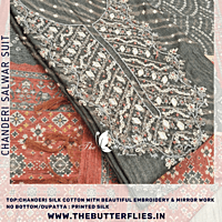 CHANDERI SILK COTTON SALWAR FRCCSTR23164