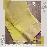 CREPE SILK SAREE PSSSCRE23107