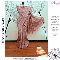 TUSSER SILK SAREE SFHSTSK23690