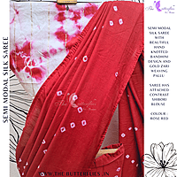 SEMI MODAL SILK SAREE DCMSmss23859