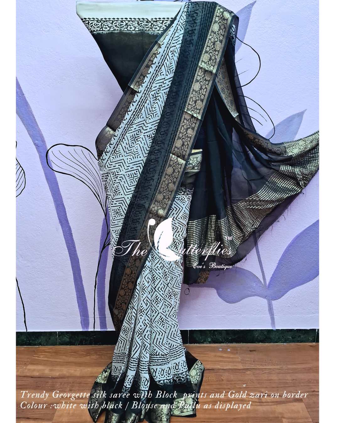 GEORGETTE SILK SAREE ORDSGRS24159