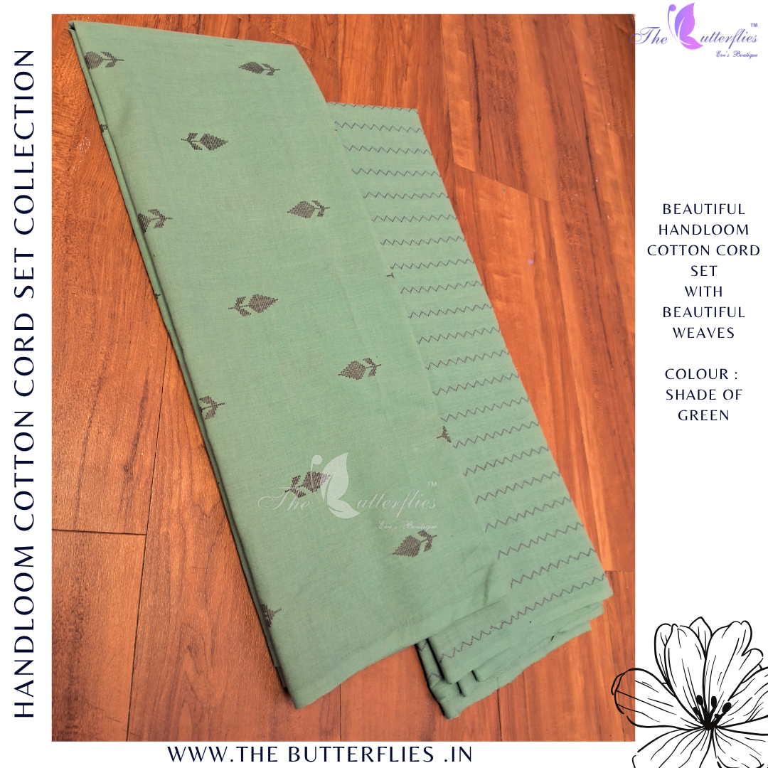 HANDLOOM COTTON CORD SET MAHCHAC24190