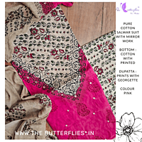 PURE COTTON SALWAR SUIT ORDCCOT24373