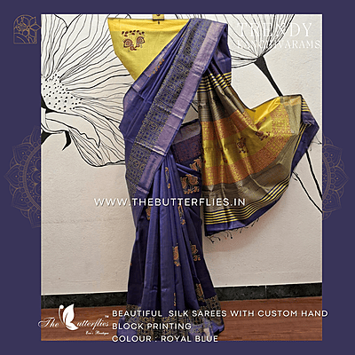TUSSER SILK SAREE YBRSRSS20207