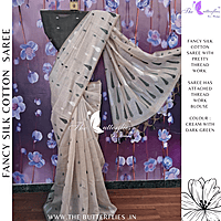 FANCY SILK COTTON SAREE MHTSSCS24344