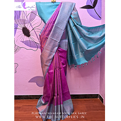 PURE KANCHIVARAM SILK SAREE  SJSSKAN21241
