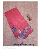 FANCY CHANDERI SAREE SFHSCDS24606