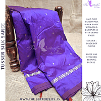 HALF PURE KANCHIVARAM SILK SAREE KPSSSIL24683