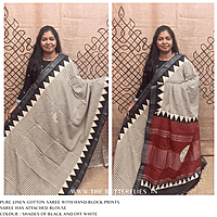LINEN COTTON SAREE ssgSLIN24645 LINEN COTTON SAREE ssgSLIN24645