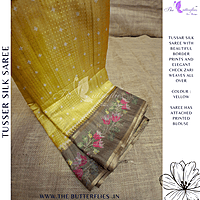 TUSSER SILK SAREE SFHSTSK24636