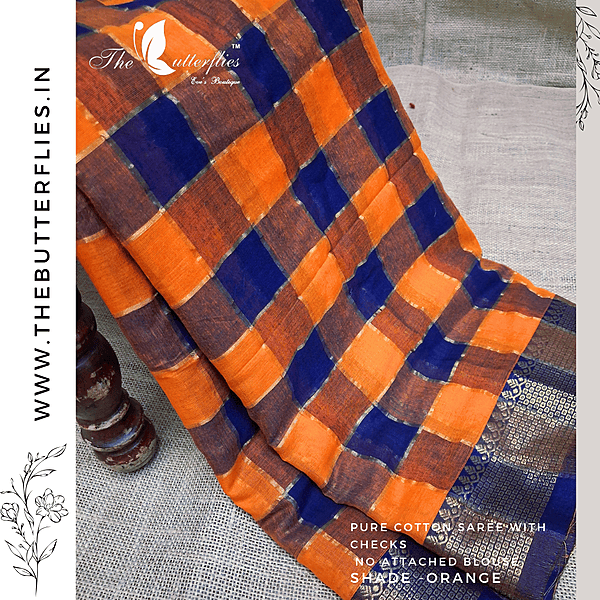 PURE COTTON SAREE SHDSMCS24727 PURE COTTON SAREE SHDSMCS24727