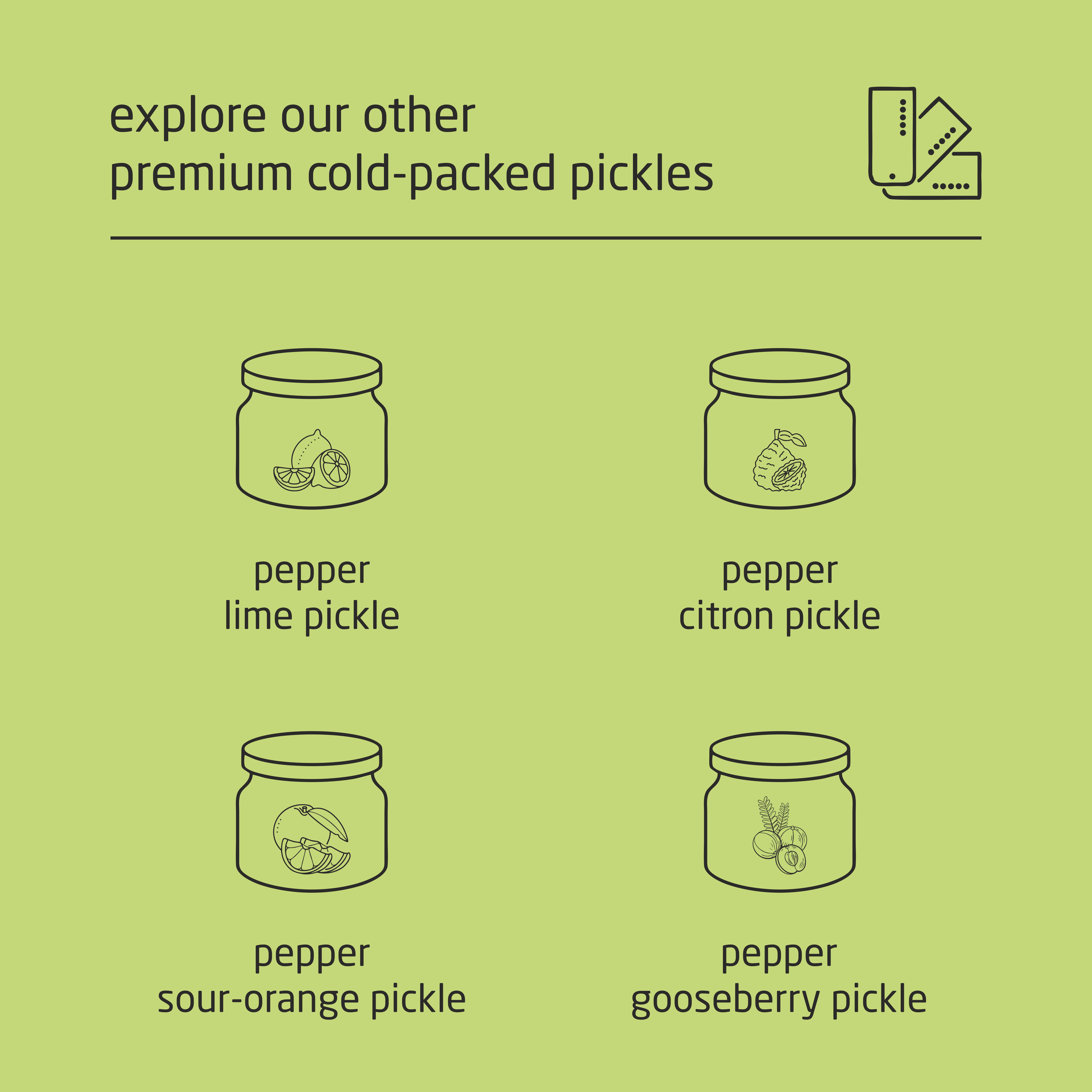 Premium Cold-Packed Pepper Raw-Mango Pickle – 185g Premium Cold-Packed Pepper Raw-Mango Pickle – 185g