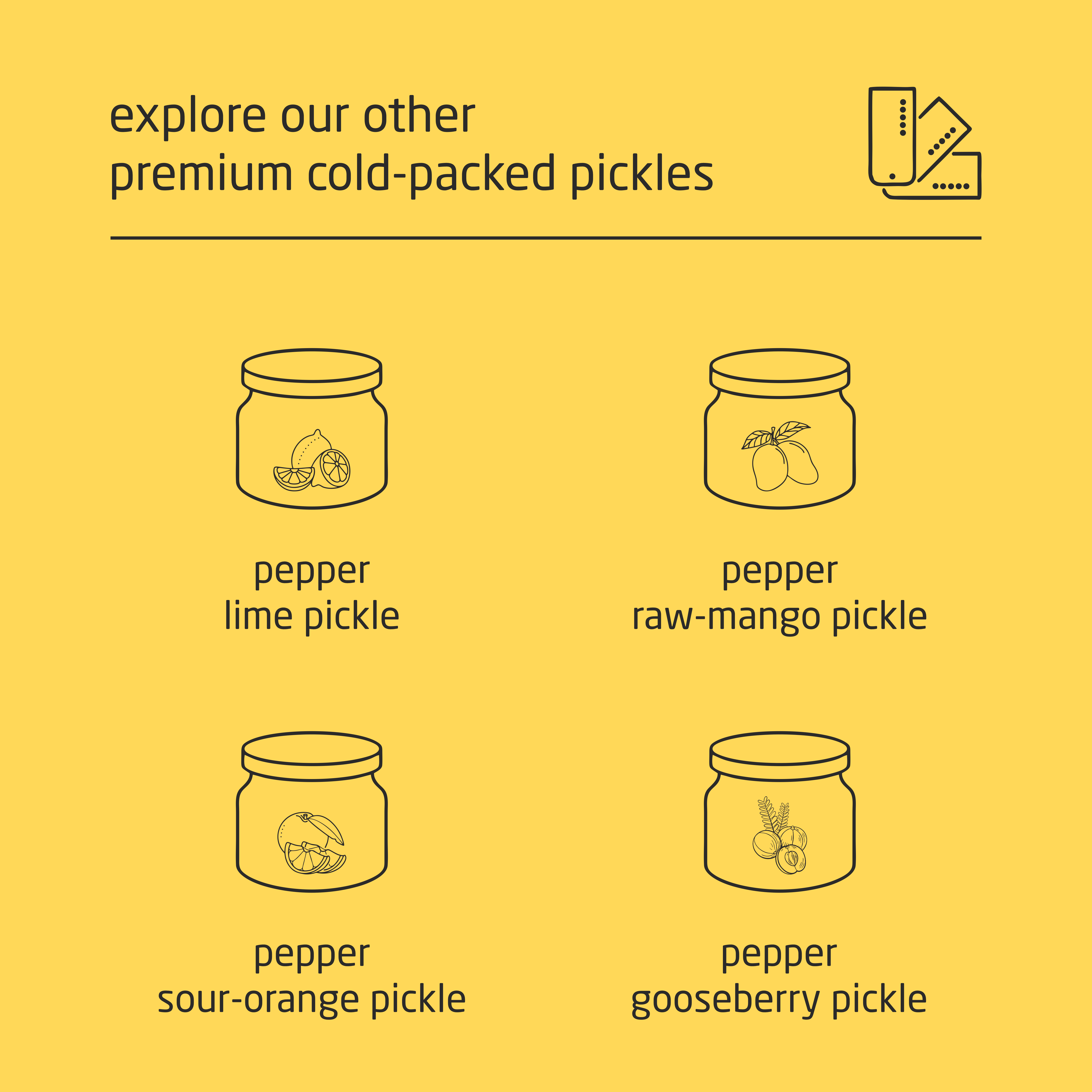 Premium Cold-Packed Pepper Citron Pickle – 185g
