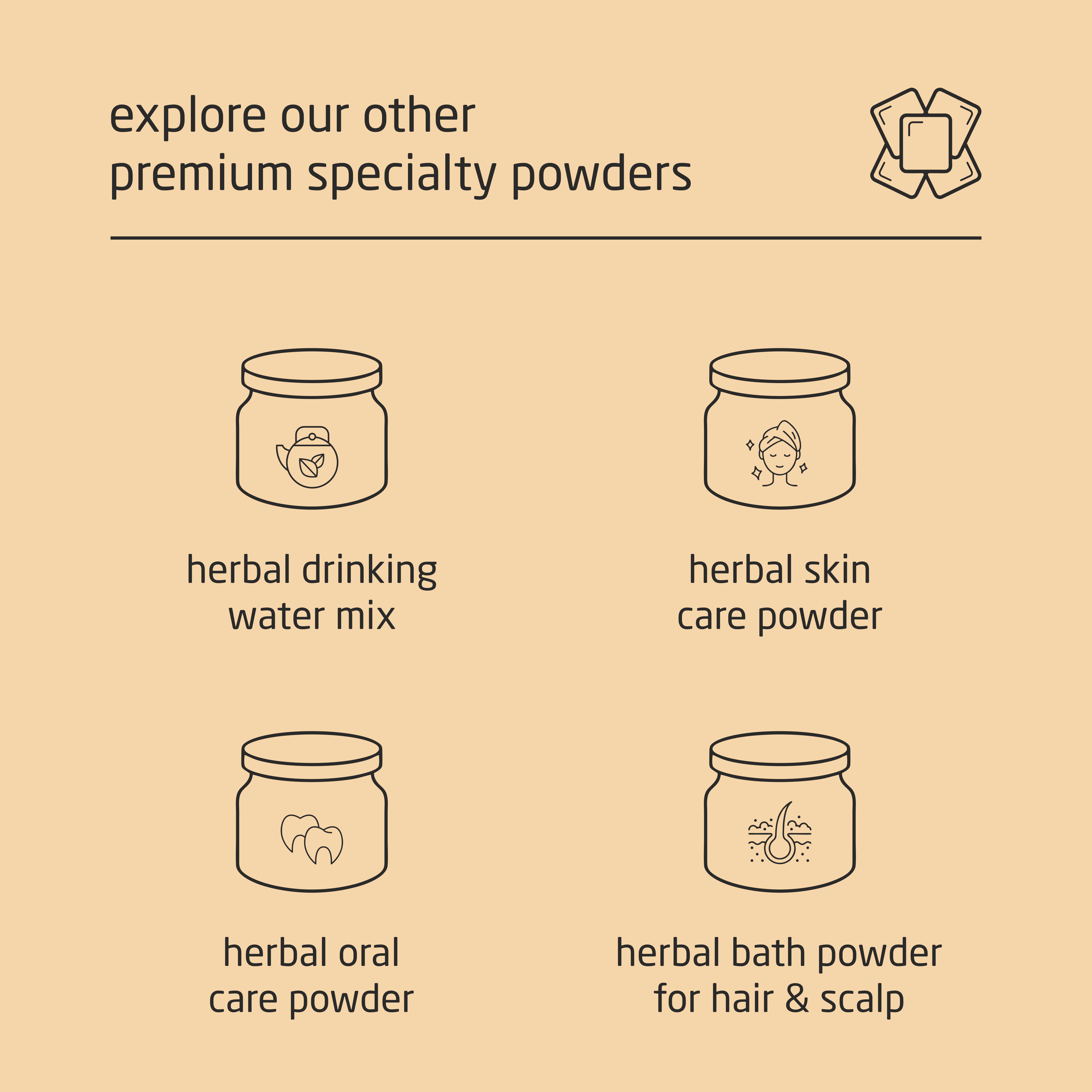 Super Premium Unisex Herbal Bath Powder for Skin - 500g