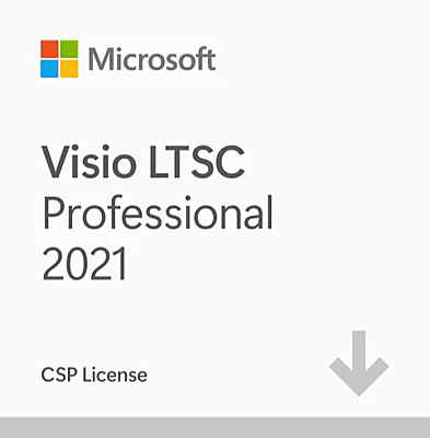 MS Visio LTSC Professional 2021 Educational Licence CSP ESD (Perpetual)
