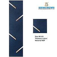 Sehrawat Brothers Blue Modern Gravita Panel SBMGP24 - Elegant | My Wall Panels Sehrawat Brothers Blue Modern Gravita Panel SBMGP24 - Elegant | My Wall Panels