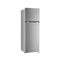 LG 272L Double Door Refrigerator, Convertible, Multi Air Flow, Shiny Steel, 2 Star