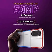 POCO M7 Plus 5G (Chrome Silver, 128 GB) (6 GB RAM)