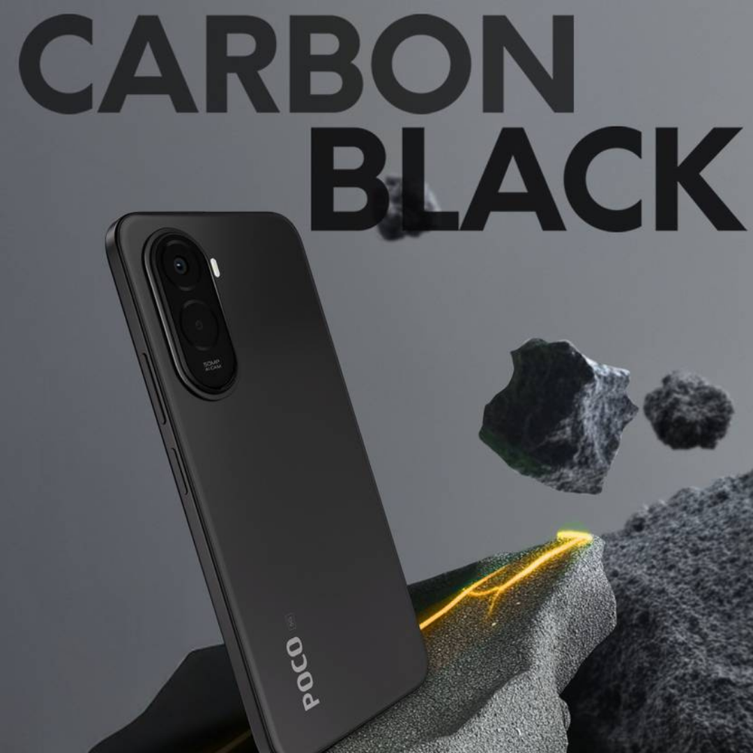 POCO M7 Plus 5G (Carbon Black, 128 GB) (6 GB RAM)