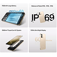 OPPO A6 Pro 5G (Aurora Gold, 128 GB) (8 GB RAM)